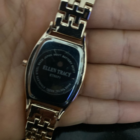 Ellen Tracy Gold Tone Watch - Picture 5 of 6